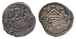 Mark, Engelbert II. 1308-1328, Vierling, Bochum. 0,34 g. Men. - (vgl. 42); Slg Lej. -; Von größter Seltenheit. Leichte Prägeschwäche, sehr schön
Erwor...