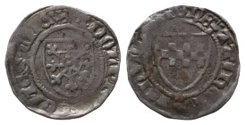 Mark, Adolf IV. 1398-1422, Pfennig, Hattingen. 0,88 g. Slg. Lej. 1325. Sehr schön