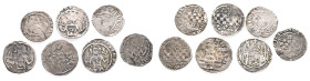 Mark, kleines Konvolut von Pfennigen. 6 Stück. Verschiedene Regenten und Münzstätten. Dazu: Köln, Pfennig. Insgesamt 7 Stück. Schön-sehr schön und seh...