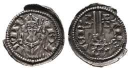 Trier, Balduin von Luxemburg 1307-1354, Doppelpfennig o. J., Koblenz. 0,56 g. Sehr schön +