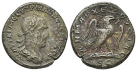 Seleucis and Pieria. Antioch. Trebonianus Gallus AD 251-253. Struck AD 251 Tetradrachm (24mm, 9.38 g) AVTOK K Γ OYIB TPEB ΓAΛΛOC CEB, laureate, draped...