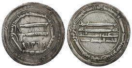 Umayyad & Abbasid ABBASID: al-Mahdi, 775-785, AR dirham (24mm, 2.80 g)
