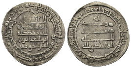 Umayyad & Abbasid ABBASID: al-Muqtadir, 908-932, AR dirham (26mm, 2.93 g)