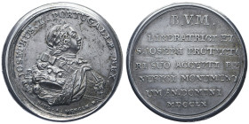 Joseph 1750-1777
Médaille en argent, 1760, Église Notre-Dame de la Délivrance,
AG 33.98 g. 39 mm by A.Mengin - Avers : JOSEPHUS.I.PORTUGALIAE. REX, Re...