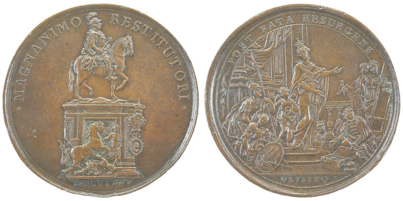 Joseph 1750-1777
Médaille en bronze, 1775, commémoration de l'érection de son mo...