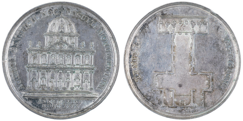 Marie I & Pierre III 1777-1786
Médaille en argent, 1779, commé- moration de la F...