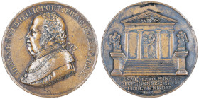 Jean VI le Clément 1816-1826
Médaille du Senatus Fluminensis, confirmant Joao VI comme empereur des Royaumes-Unis du Portugal et du Brésil, 1818, AE 8...