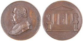 Jean VI le Clément 1816-1826
Médaille en bronze, 1818-1820, commémoration de l'Acclamation de D. João VI,
AG 77 g. 50 mm par Z. Ferrez
Ref : Lamas 109...