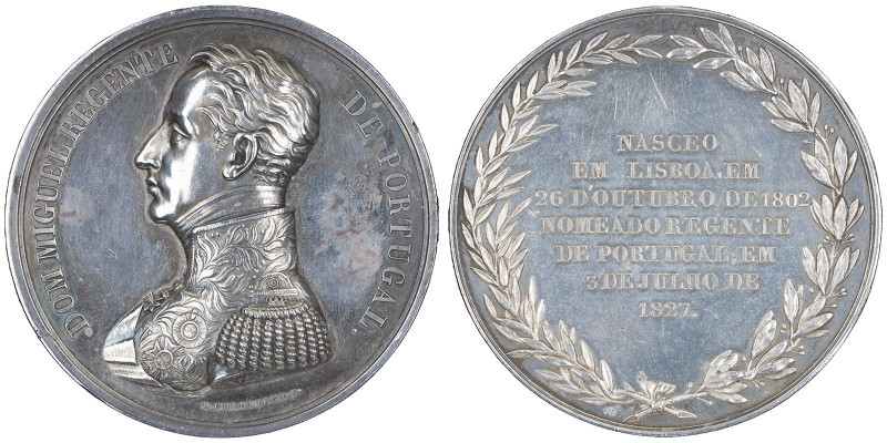 Marie II 1826-1828
Médaille en argent, 1827, commémoration de la nomination de D...