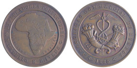Médaille en bronze 1885, Association commerciale de Lisbonne, AE 35.56 g. 40 mm Conservation : Superbe