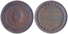 Médaille en bronze, 1888, Exposition Industrielle Portugaise de Lisbonne,
AE 65.59 g. 50 mm Conservation : presque Superbe