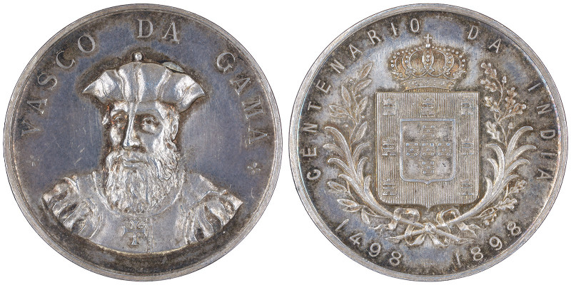 Charles Ier 1889-1908
Médaille en argent, 1898 , commémoration du quatrième cent...