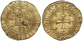Ludovico di Campofregoso, Doge XXVII, 1461-1463
Genovino AU 3.50 g.
Ref : MIR 103 (R5), CNI 1, Fr. 378a Lun. 107 Conservation : PCGS MS 63 . Superbe e...