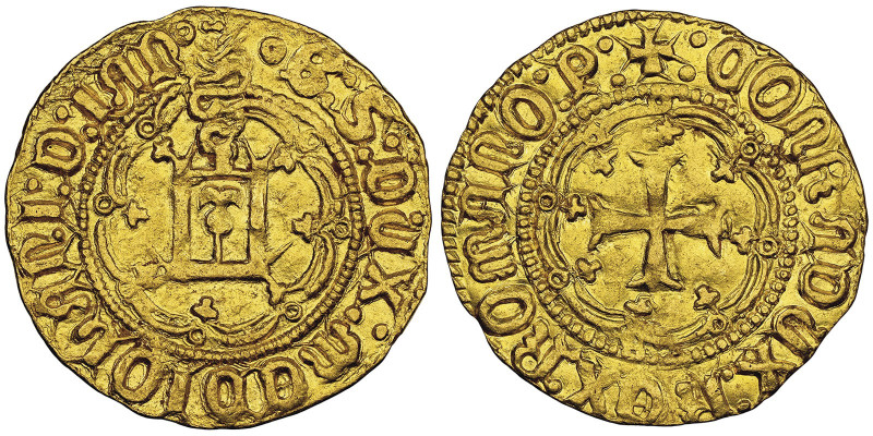 Galeazzo Maria Sforza 1466-1476
Ducato, AU 3.46 g.
Ref : MIR 114 (R), CNI 1/23, ...