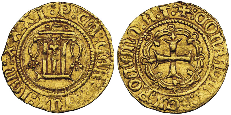 Paolo di Campofregoso, 1483-1488
Genovino, ND, AU 3.48 g.
Ref : MIR 122 R2 (PCA)...