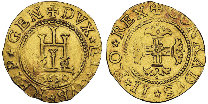 Dogi biennali, II fase 1541-1637 2 Doppie, 1630, AU 13.23 g.
Ref : MIR 203/32, C...