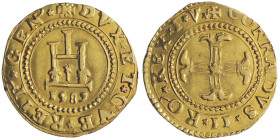 Dogi biennali, II fase 1541-1637 Doppia, 1589, AU 6.67 g.
Ref : MIR 205/20, CNI 2, Ricci 215, Lunardi 209, Fr.419
Conservation : Superbe. Rare.