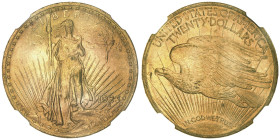 20 Dollars, Philadephia, 1923, AU 33.43 g.
Ref : Fr.185, KM#131
Conservation : NGC MS 64