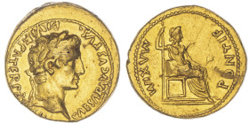 LOTS DIVERS
Monnaies Romaines
Augustus 27 avant J.C. 14 ap. J.C.
Aureus, Lugdunum (Lyon), 13-14 avant J.C., AU 7,78 g.
Avers : CAESAR AVGVSTVS - DIVI ...