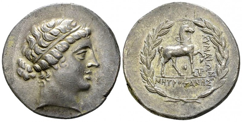 Kyme AR Tetradrachm, c. 165-140 BC 

 Kyme, Aeolis. AR Tetradrachm (32 mm, 16....