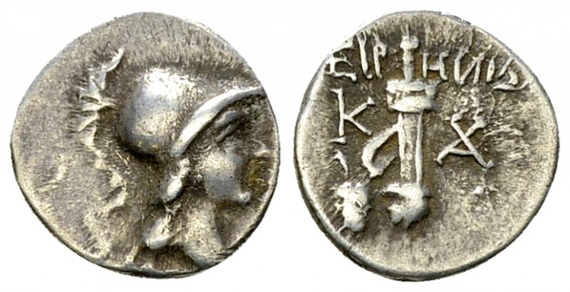 Kaunos AR Hemidrachm, c. 166-100 BC 

Caria, Kaunos . AR Hemidrachm (12 mm, 1....
