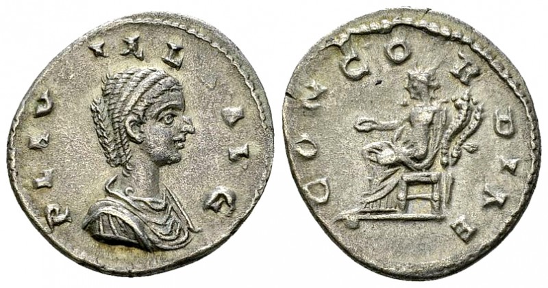 Plautilla AR Denarius, Laodicea ad Mare mint 

 Plautilla (202-205 AD). AR Den...