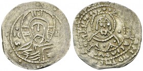 Johannes VIII Palaeologus AR Stavraton 

 Johannes VIII Palaeologus (1423-1448 AD). AR Stavraton (24-26 mm, 7.08 g), Constantinople.
Obv. Nimbate b...