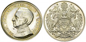 Deutschland, AR Medaille 1890, Moltke 

 Deutschland . AR Medaille 1890 (38.4 mm, 20.60 g), Hellmuth Graf von Moltke, Generalfeldmarschall. Auf sein...