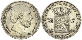Netherlands AR 2 1/2 Gulden 1852 

Netherlands, Kingdom. Wilhelm III (1849-1890). AR 2 1/2 Gulden 1852 (38 mm, 24.85 g). 
KM 82. 

Good very fine...
