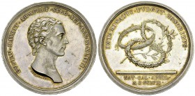 Sweden AR Medal, Gustaf Maurits Armfelt 

Sweden. Karl XIV Johann (1818-1844). AR Medal n.d. (47 mm, 35.20 g). Gustaf Maurits Armfelt (1757-1814), G...