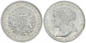Genf, Alu Medaille 1896 

 Schweiz, Genf . Aluminium-Medaille 1896 (30 mm, 3.05 g), Usine Genevoise de dégrossissage d'or, Exposition nationale suis...