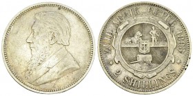 South Africa AR 2 Shillings 1893 

 South Africa. AR 2 Shillings 1893 (11.23 g).
KM 8.2.

Very fine.