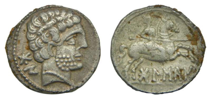 Bolscan (Huesca). Denario. (FAB. 1911) (ACIP. 1417). 3,56 gr. AR
EBC-/MBC+