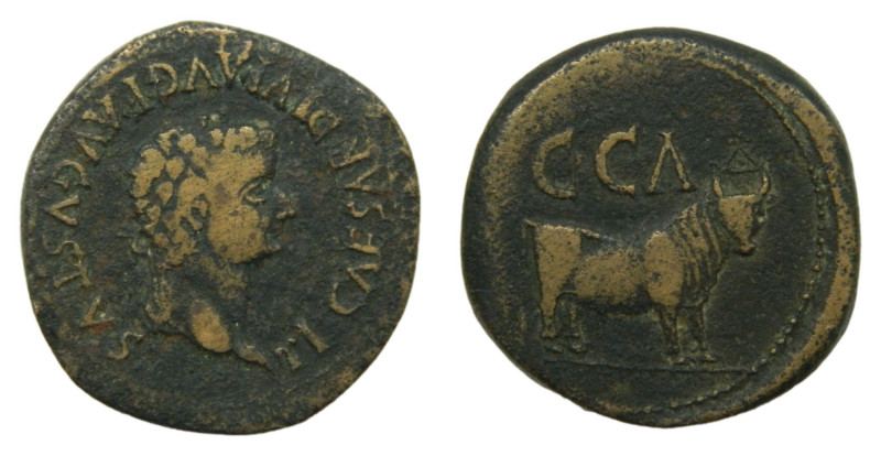 Caesaraugusta (Zaragoza). Tiberio. 14-37 dC. AS. 13,17 gr. AE. ACIP 3060.
n.a.