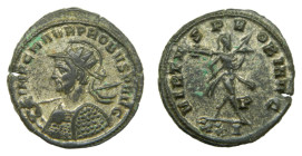 PROBO (278/280 dC.). Antoniniano. (Spink 12071 var) (Co. 896) (RIC. 816). Restos del plateado original. 3,85 gr.
EBC-