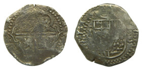 Felipe II (1556-1598). 2 Reales. Toledo. 1595/1 C. (AC 448) 6,68 gr. AR.
BC
