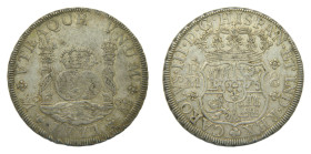 Carlos III (1759-1788). 8 Reales. 1771 MF. México. Columnario. 26,88 gr. AR (AC1103). Espectacular conservación.
EBC+