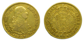 Carlos IV (1788-1808). 1808 AI. 2 Escudos. Madrid. (AC 1320). A6,72 gr. AU.
MBC-