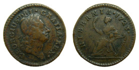 American Colonial - Irlanda. Hibernia 1723. Farthing. Second type. (KM#25).
MBC+