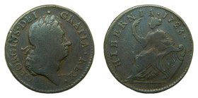 American Colonial. Irlanda / Ireland - George I. 1723 Half Penny. Hibernia. (KM#23.1).
MBC