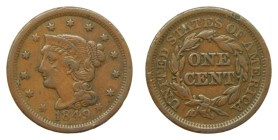 ESTADOS UNIDOS DE AMERICA / UNITED STATES. Cent. 1849. (KM#67). Braided Hair Cent.
MBC