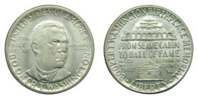 ESTADOS UNIDOS DE AMERICA / UNITED STATES. 1/2 dollar. 1946. Booker T. Washington. (KM#198). AR 12,50 gr. 900 mls. United States of América. Half doll...
