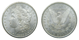 ESTADOS UNIDOS DE AMERICA / UNITED STATES. Morgan dólar. Morgan dollar. 1883 CC. (KM#110). Carson city. 26,71 gr. AR.
SC-