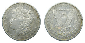 ESTADOS UNIDOS DE AMERICA / UNITED STATES. Morgan dólar. Morgan dollar. 1893 CC. (KM#110). Carson city. 26,62 gr. AR.
MBC