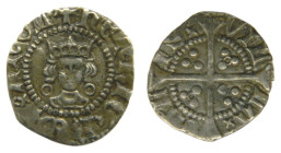 Henry VI, first reign (1422-30), Silver Halfpenny. Calais mint, rosette-mascle issue. AR. 0,49 gr.
MBC