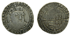 Henry VIII (1509-47), Silver Groat. Tower mint. AR. 2,3 gr. 3rd coinage.
MBC-