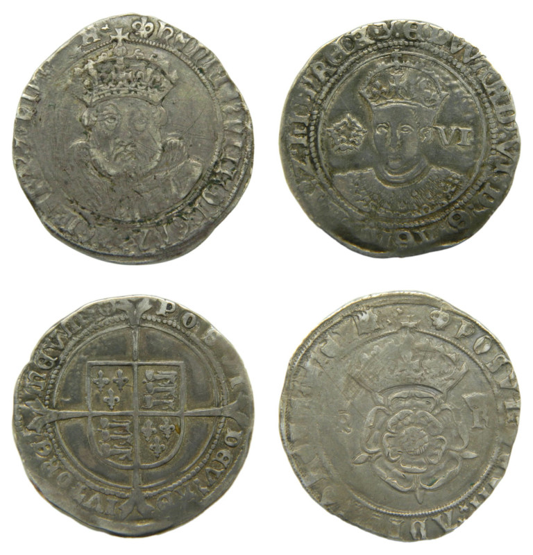 Henry VIII (1509-47), Silver Testoon. Tower mint. AR. Nice portrait. Rare.
MBC-