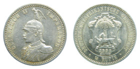 ALEMANIA AFRICA DEL ESTE /GERMAN EAST AFRICA. 1891. 1/4 RUPIE. (KM#3)
EBC