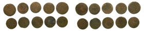 ARABIA SAUDITA - HEJAZ / SAUDI ARABIA. Lote 10 monedas siglo XIX. 1/2 Piastra. CU. Muy interesante a clasificar.
BC