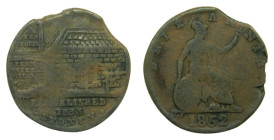 AUSTRALIA. 1852. 1/2 penny. PEEK AND CAMPBEL. Sydney (A.428, H428,2). Rare
BC